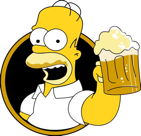 homero tomando cerveza|Homer Simpson Beer GIFs .